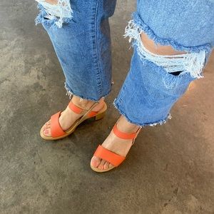 Naot coral sandals